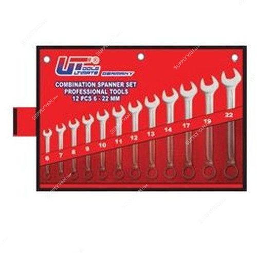 Ultimate Toolz Combination Spanner Set, UTCSS-12P, 12PCS