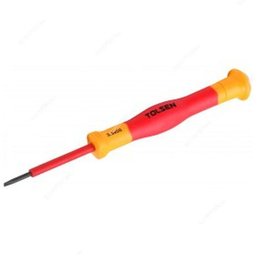 Tolsen Insulated Screwdriver, V31420, 2.0x0.40x50MM