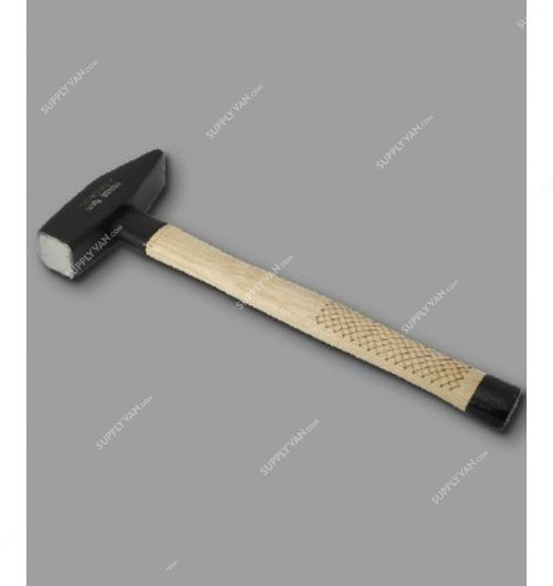 Workman Machinist Hammer W/ Plastic Coating Handle, Black and Beige, 800GM
