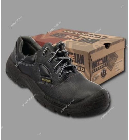 Workman Safety Shoes, S1P, Black, 8.5UK