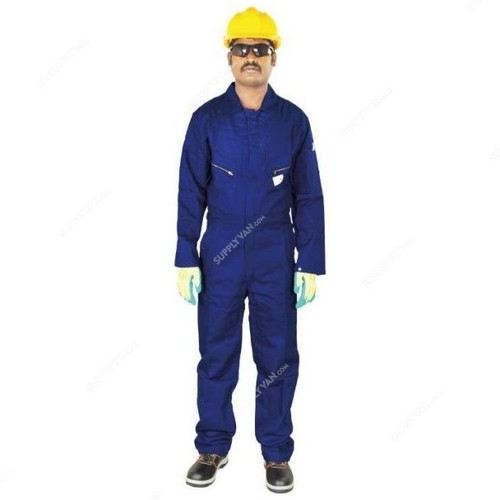 Vaultex Coverall Work Wear, Size 4XL, Blue