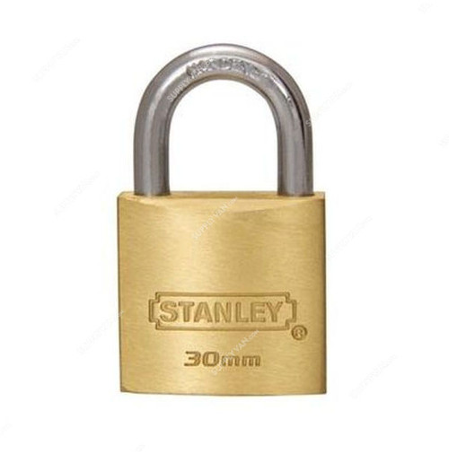 Stanley Pad Lock, S742-030, 30MM