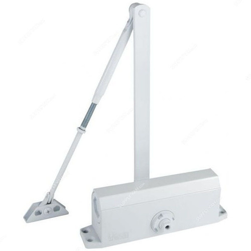 Uken Door Closer, 60-75Kg, White