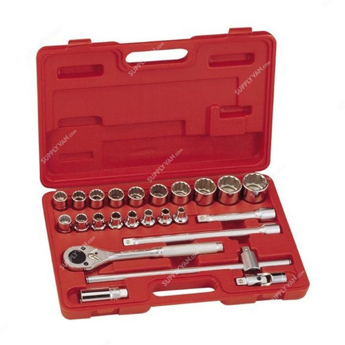 Genius SAE Hand Socket Set, TW-424S, 24PCS