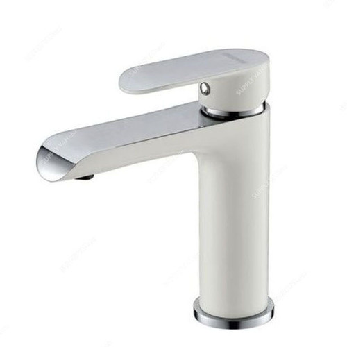 Geepas Basin Mixer, GSW61036, Brass, Silver