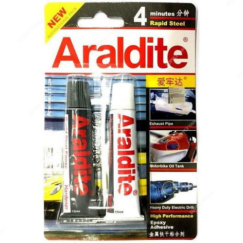 Araldite Epoxy Adhesive, 2PCS, 15ML