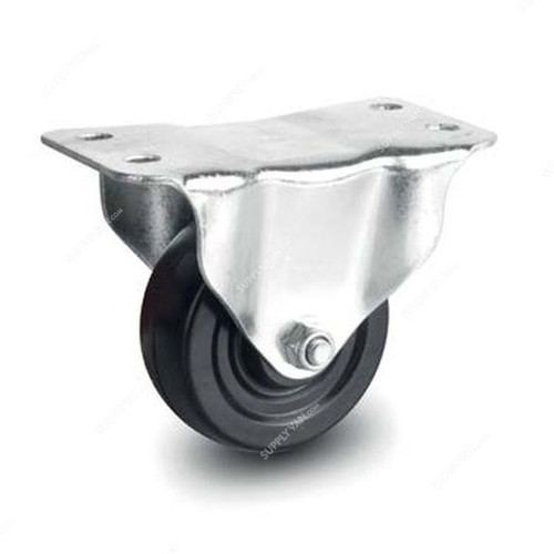 Fix Plate Caster, 080050, Light Duty, 5CM, 40Kg