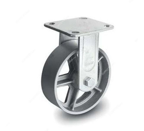 Fix Plate Caster, 104160, Heavy Duty, 15CM, 400Kg