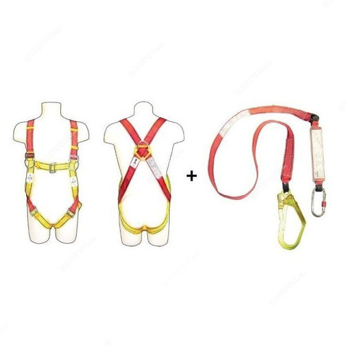 Vaultex Full Body Harness, LEC, Multicolor