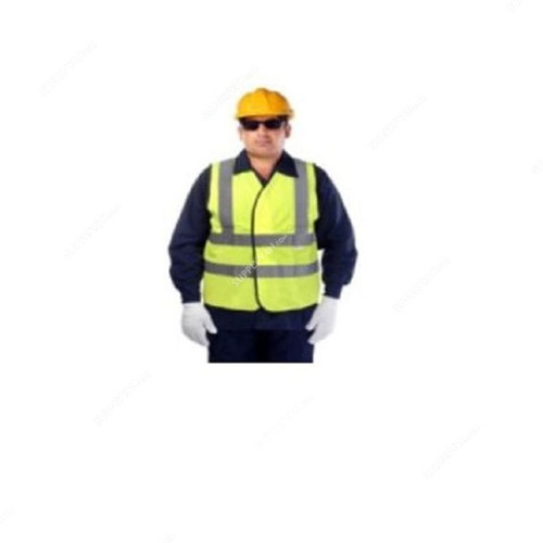 Safety Vest, EUR, 120GSM, 2XL, Yellow