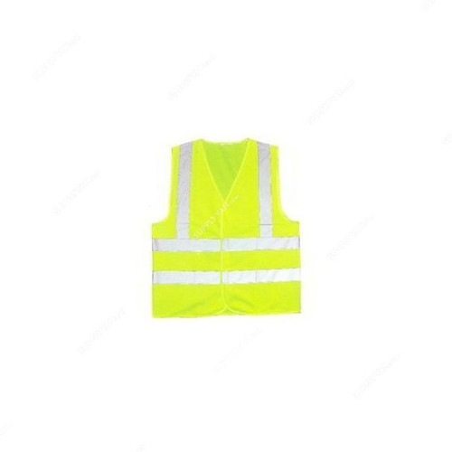 Vaultex Reflective Vest, VFJ, One Size Fits All, Yellow