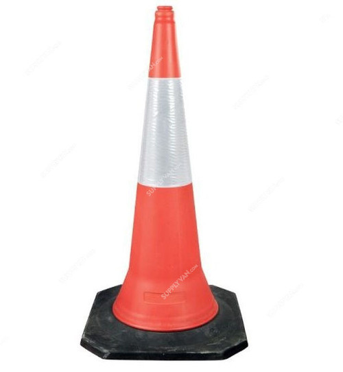 Sci Traffic Cone, TC, 1 Mtr x 5 Kg, Red