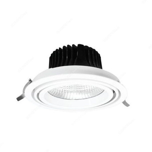 E-Star LED Downlight, ES3020W, Carl, 12W, 100-240VAC, Warm White