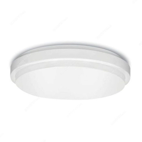 Ecolit LED Ceiling Light, EL3111W, Doom, 100-240VAC, 15W, 3000K