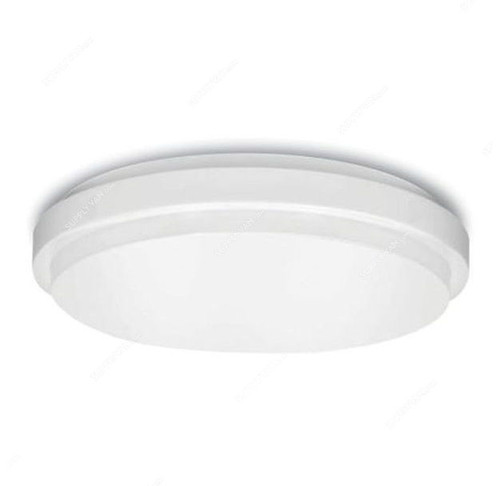 Ecolit LED Ceiling Light, EL3113W, Doom, 100-240VAC, 24W, 3000K