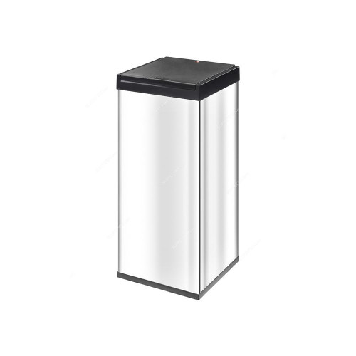 Hailo Waste Bin, HLO-0880-201, Big Box Touch XXL, 71 Litres, Silver