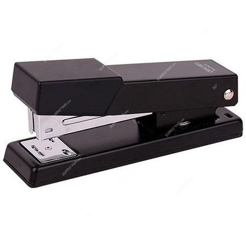 Deli Half Strip Stapler, E0423, 25 Sheets, Black