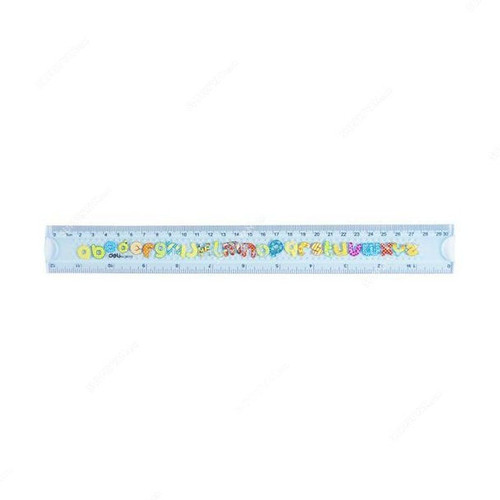 Deli Ruler, E38015, 30CM