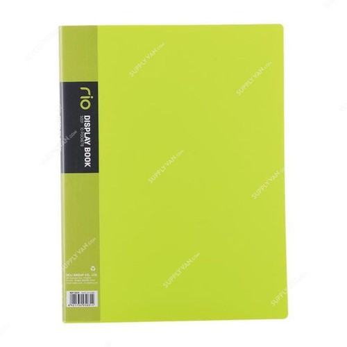 Deli Display File, E5031, Rio, 10 Pocket, Green