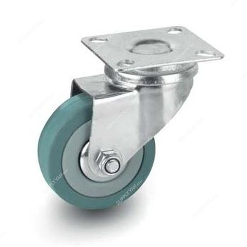 NSF Germany Swivel Plate Caster, 004050, Light Duty, 5CM, 35KG