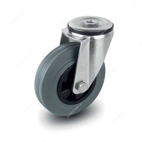 NSF Germany Swivel Plate Caster, 100080, Medium Duty, 8CM, 50KG