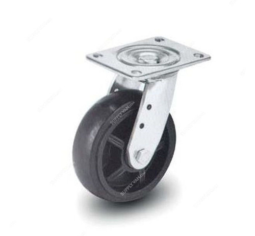 NSF Germany Swivel Plate Caster, 50100, Heavy Duty, 10CM, 280KG