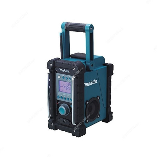 Makita Job Site Radio, BMR100, 700 mA, Digital Quartz, FM/AM, Lithium-Ion