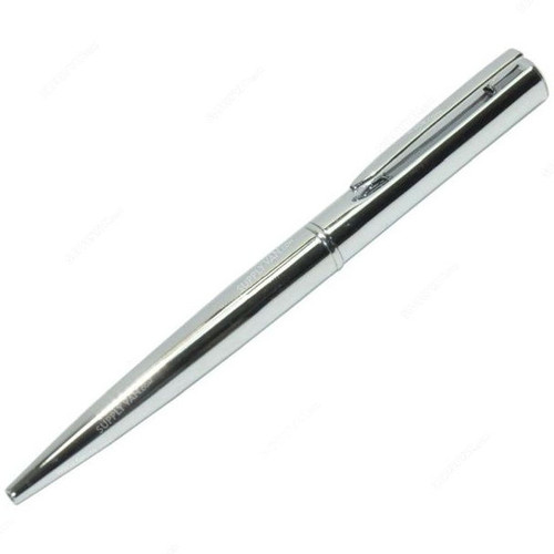 FIS Ballpoint Pen, FSBP-60BK, 0.7MM, Silver Body, Black Ink