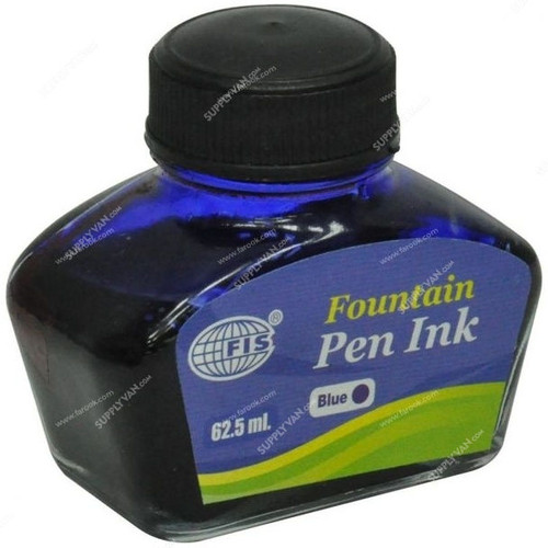 FIS Fountain Pen Ink, FSIK020BL, 62.5ml, Blue