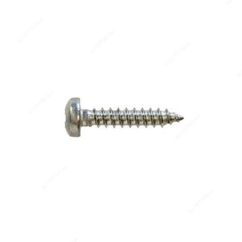 Torq Self Tapping Screw, 104048019, 4.8 x 19MM, Silver, PK1000