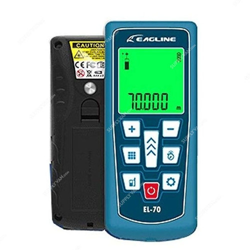 Eagline Laser Measuring Tape, CA-670, 70 Mtrs, Blue