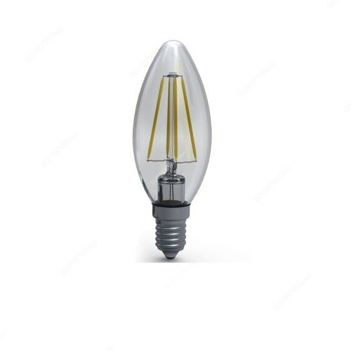 Pancho Candle Lamp Filament Dim Light, CLPANFIL4W, 4W, 6500K