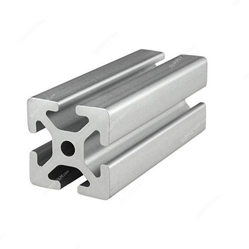 Extrusion T-Slot Profile, 20 Series, Aluminium, 20 x 20MM, Silver, PK3