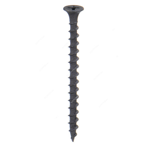 Picasso Drywall Screw, Coarse Thread, Grey Phosphate, 8 x 2 Inch, 400 Pcs/Pack