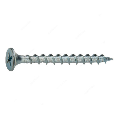 Picasso Drywall Screw, Coarse Thread, Zinc Plated, 6 x 2-1/2 Inch, 400 Pcs/Pack