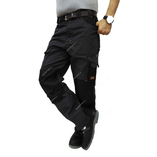 Empiral Cargo Pants, E106782801, Cotton, S, Grey and Black