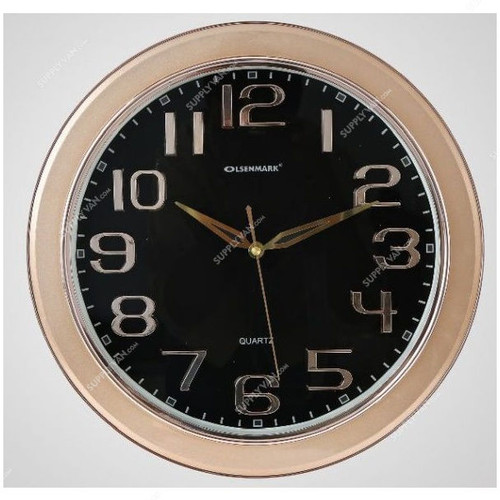 Olsenmark Wall Clock, OMWC1778, Gold