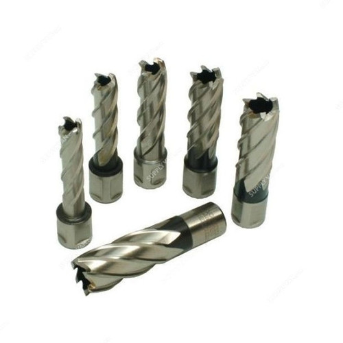 Alam-Tech Magnetic Drill Cutter, AMDCS24, Short, 25 x 24MM