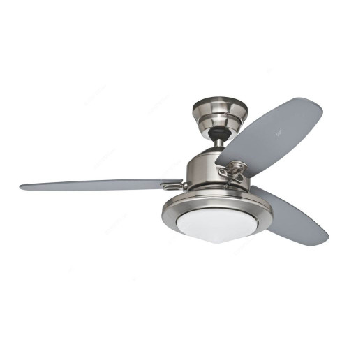 Hunter Ceiling Fan, 24085, Merced, 112CM, Brushed Nickel
