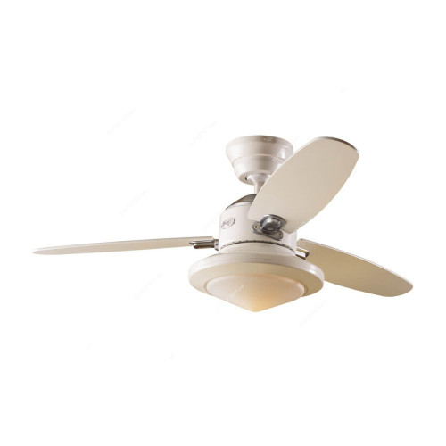 Hunter Ceiling Fan, 24086, Merced, 112CM, Chalk White