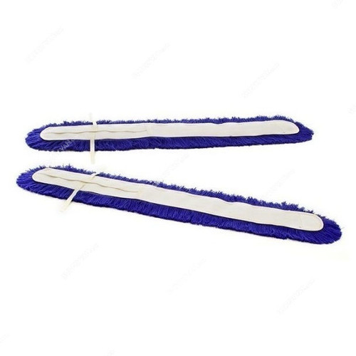 Intercare V Sweeper Dust Mop Sleeve, Acrylic, 2 x 100CM, Blue