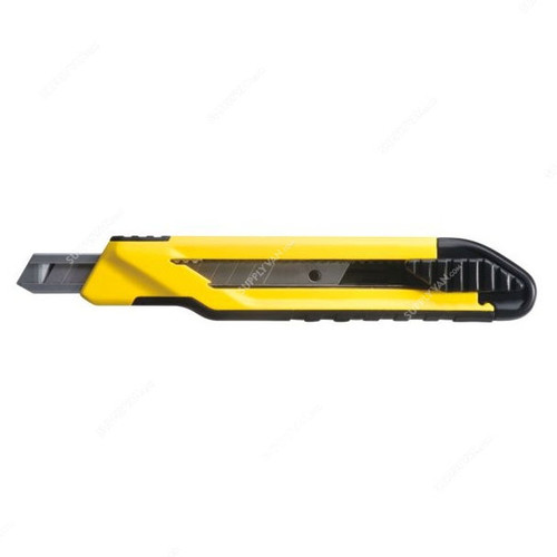 Stanley Snap Off Knife, STHT10264-8, 9MM, Black and Yellow