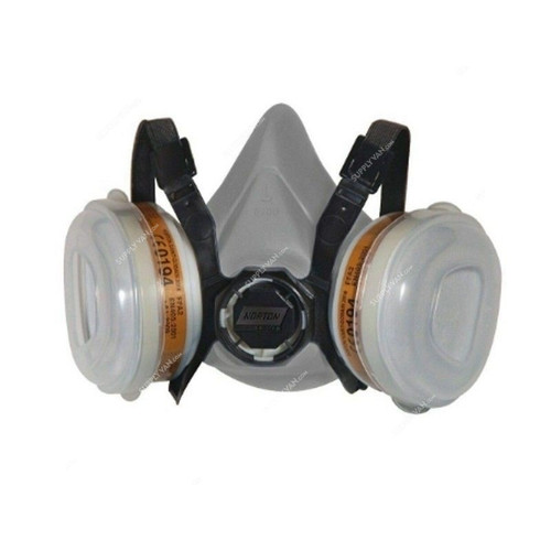 Norton Dual Cartridge Half Mask Respirator, S-HMASK-A2P2, CE Certified