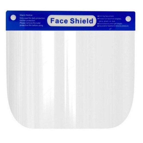 Face Shield, WWO-FS001, 120 Degree, Clear