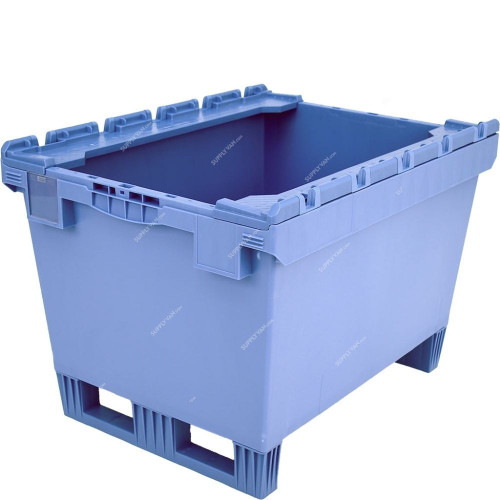 Bito Multipurpose Container, MBB86421DKUFE, 147 Ltrs, 800 x 600MM, Light Blue