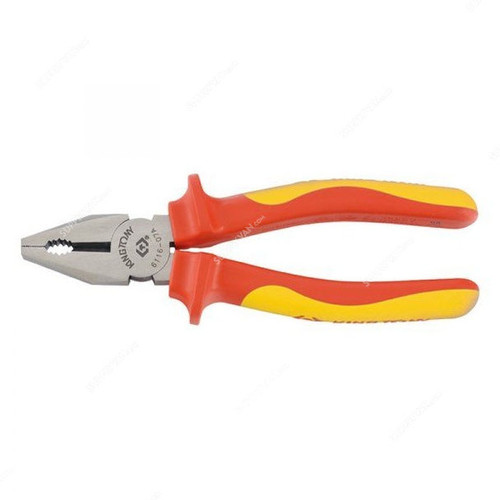 Kingtony Linemans Plier, 611607A, 7-1/2 Inch