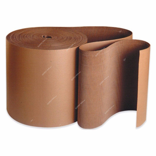 Corrugated Paper Roll, 1.5 Mtrs, 2 Ply, 15 Kg