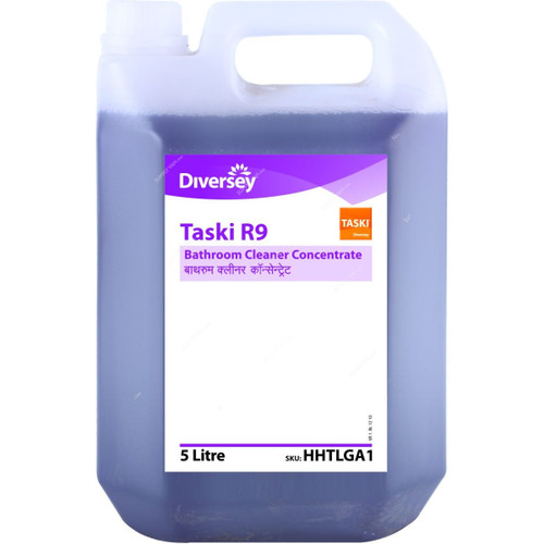 Diversey Taski R9 Bathroom Cleaner, HHTGA1, 5 Ltrs