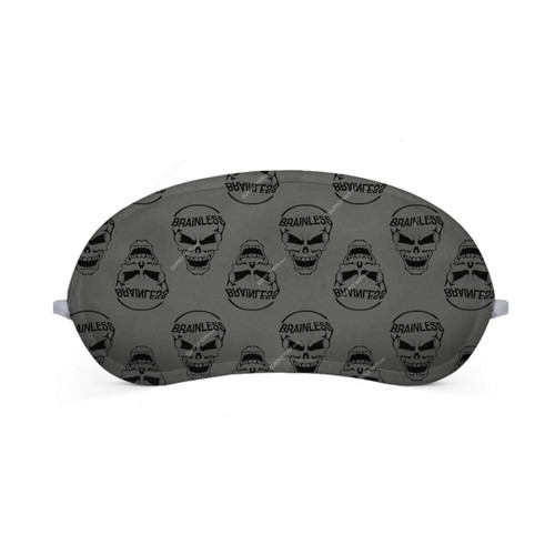 Wackylicious Brainless Eye Mask, 1892-401-95, 18 x 8.5CM, Grey