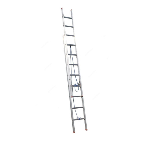 Penguin Straight Double Extension Ladder, ALDE, 16 Steps, 4.8 Mtrs, 150 Kg Weight Capacity